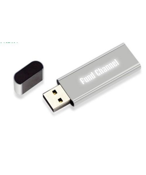 Pendrive reklamowy z nadrukiem logo firmy ze świecącym logo NC278 