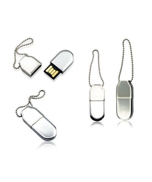Pendrive reklamowy z nadrukiem logo firmy Metalowy NC112 