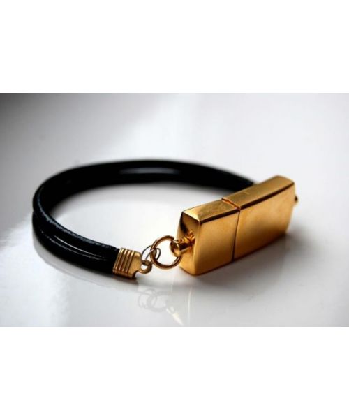 Pendrive reklamowy z nadrukiem logo firmy Bransoletka NCBR6 