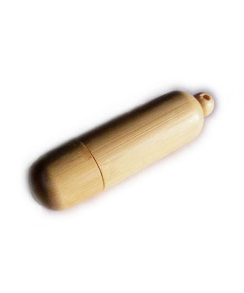 Pendrive reklamowy z nadrukiem logo firmy Drewniany NC6D 